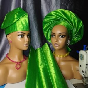 3 pieces sego auto gele green