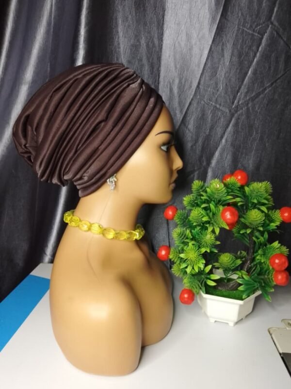 pleated turban headwrap collection