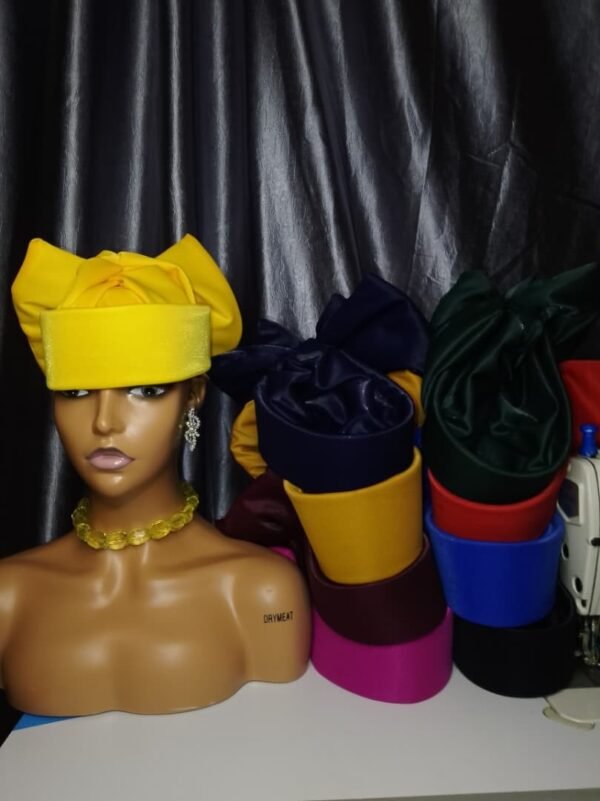 zara cap (auto gele style) – ready to wear headwrap
