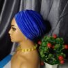pleated turban headwrap collection