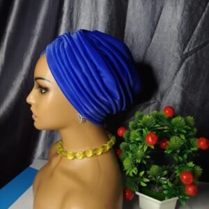pleated turban headwrap collection