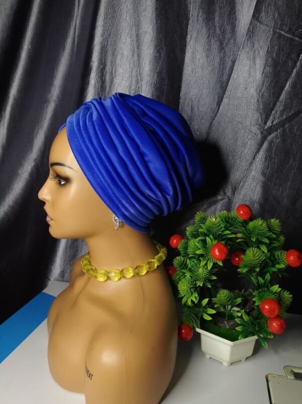 pleated turban headwrap collection