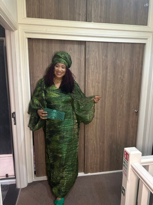 rich aunty emerald green