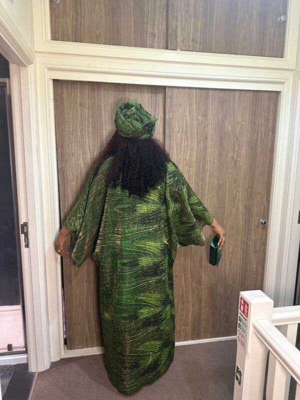 rich aunty emerald green