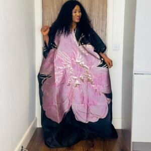 🌺 luxury organza bouquet bubu gown