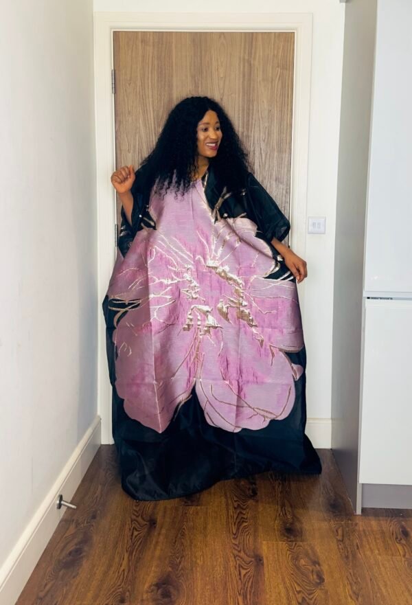 🌺 luxury organza bouquet bubu gown